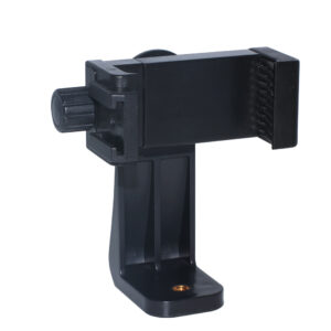 Suporte Garra Celular Vertical Horizontal Adaptador p/ Tripé Manual Com Sapata