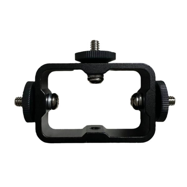 Suporte Adaptador Triplo 3X Macho 1X Fêmea 1/4" Em Metal Tri-Mount 3 Cabeças P/ Led, Microfone, Celular, Câmeras De Ação - Imagem 5