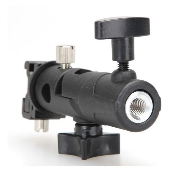Suporte Articulado P/ Flash Em Tripés Sombrinha Softbox Metálico Metal Adaptador - Imagem 5