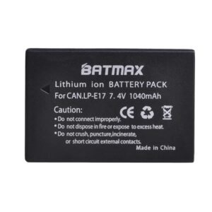 Bateria Câmera Canon LP-E17 LPE17 LPE17N Batmax