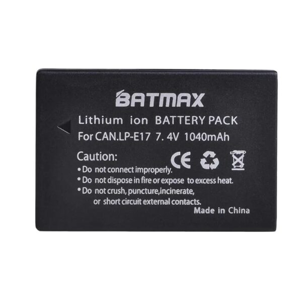 Bateria Câmera Canon LP-E17 LPE17 LPE17N Batmax