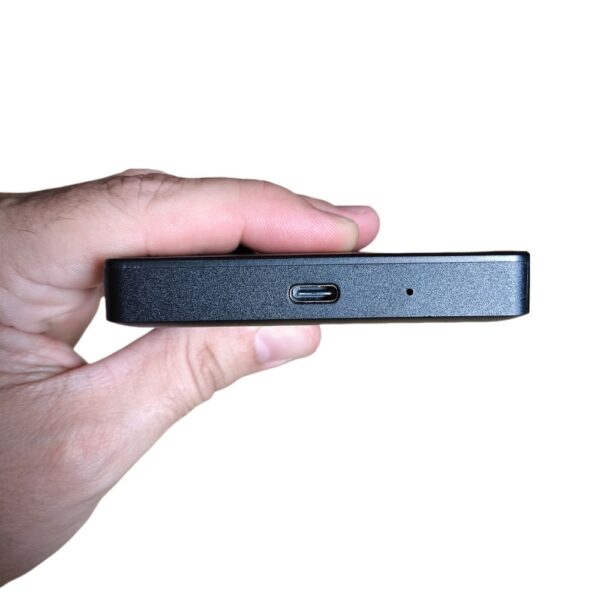 HD Externo 1TB 1000GB USB Type C 3.1 Slim Vault Exbom HDE-S1TA - Imagem 4