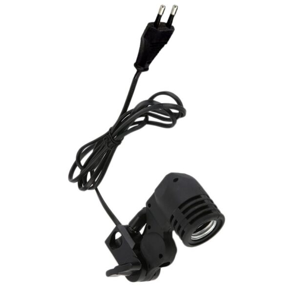 Suporte Bocal Soquete de Luz Fotográfico Simples ou Unico p/ 1 lâmpada Tripé Iluminação Softbox Sombrinhas Luz Contínua - Imagem 8