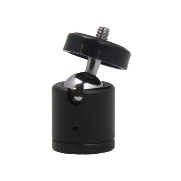 Kit c/ 2 Mini Ball Head Suporte Cabeça Tripé, Monopé, Ring Light, Celular, Led, Flash Etc Até 2KG - Imagem 8