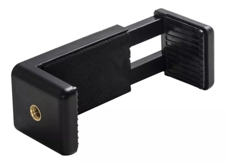Suporte ou Garra Prendedor Celular Para Tripé Adaptador Clipe Mola V2