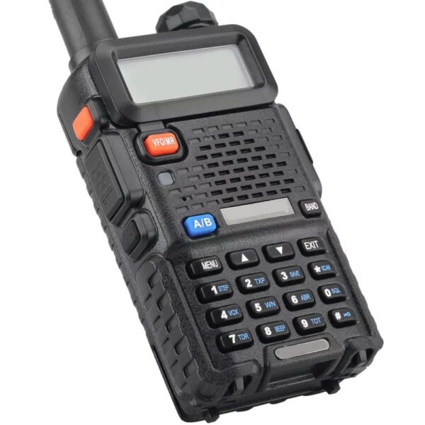 Rádio Comunicador Tomate MRA-001T Walkie Talkie UHF VHF e FM C/ Visor LCD - Imagem 8