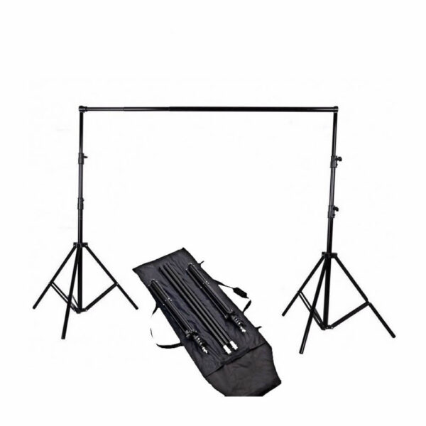 Kit Suporte Fundo Infinito Fotografia Estúdio Fotográfico + 2 Tecidos MLF-023 - Imagem 3