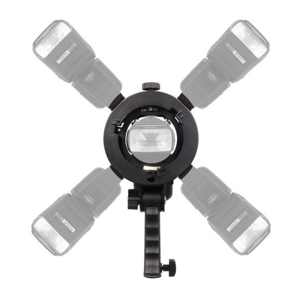 Suporte para Flash Speedlite em Tripés de Iluminação Softbox Sombrinha e Bowens Fotoparts - Imagem 6