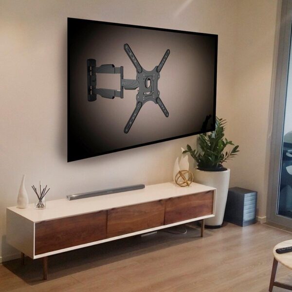 Suporte TV Articulado Metal P/ Parede 26 a 55 polegada Exbom SPTV-E330 - Imagem 4