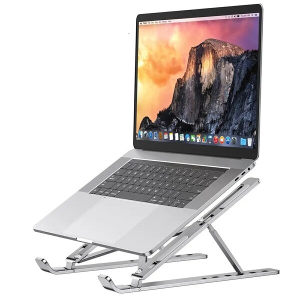 Suporte para Notebook Laptop em Pé Mesa Metal Alumínio Metálico