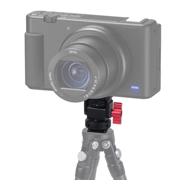Mini Cabeca Articulada em Metal Metalica Suporte Led, Monitor, Celular, Microfone, Camera de Acao, etc - Imagem 3