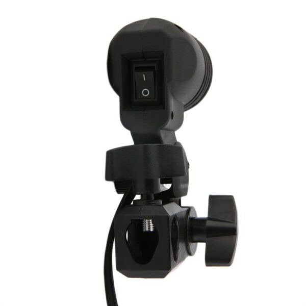 Suporte Bocal Soquete de Luz Fotográfico Simples ou Unico p/ 1 lâmpada Tripé Iluminação Softbox Sombrinhas Luz Contínua - Imagem 6