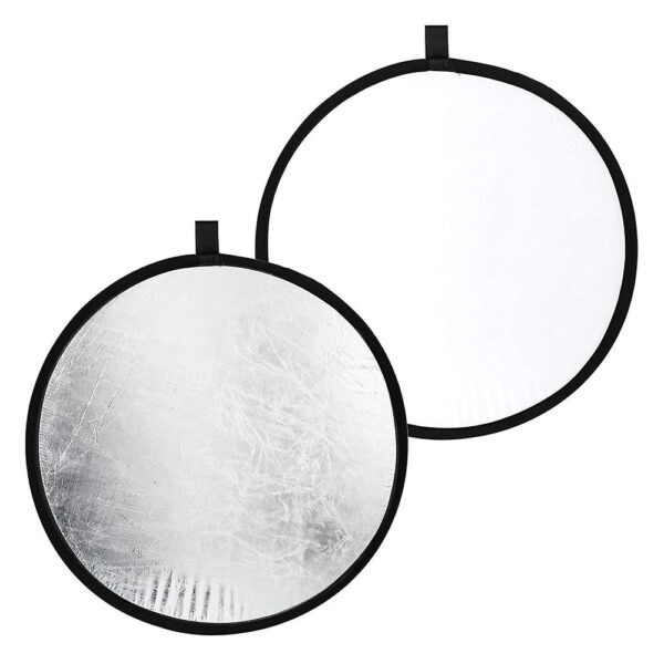 Rebatedor de Luz Fotográfico Redondo ou Circular 2 em 1 - Imagem 2