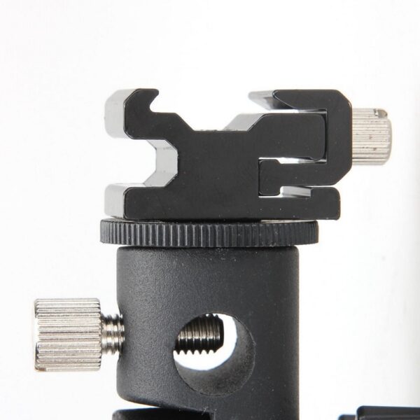 Suporte Articulado P/ Flash Em Tripés Sombrinha Softbox Metálico Metal Adaptador - Imagem 3