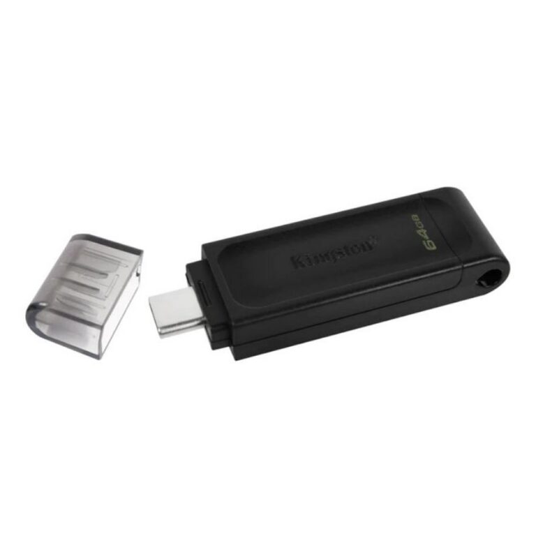 PEN DRIVE KINGSTON 64GB DATATRAVELER 70 DT70/64GB USB 3.2 TYPE-C USB-C PENDRIVE